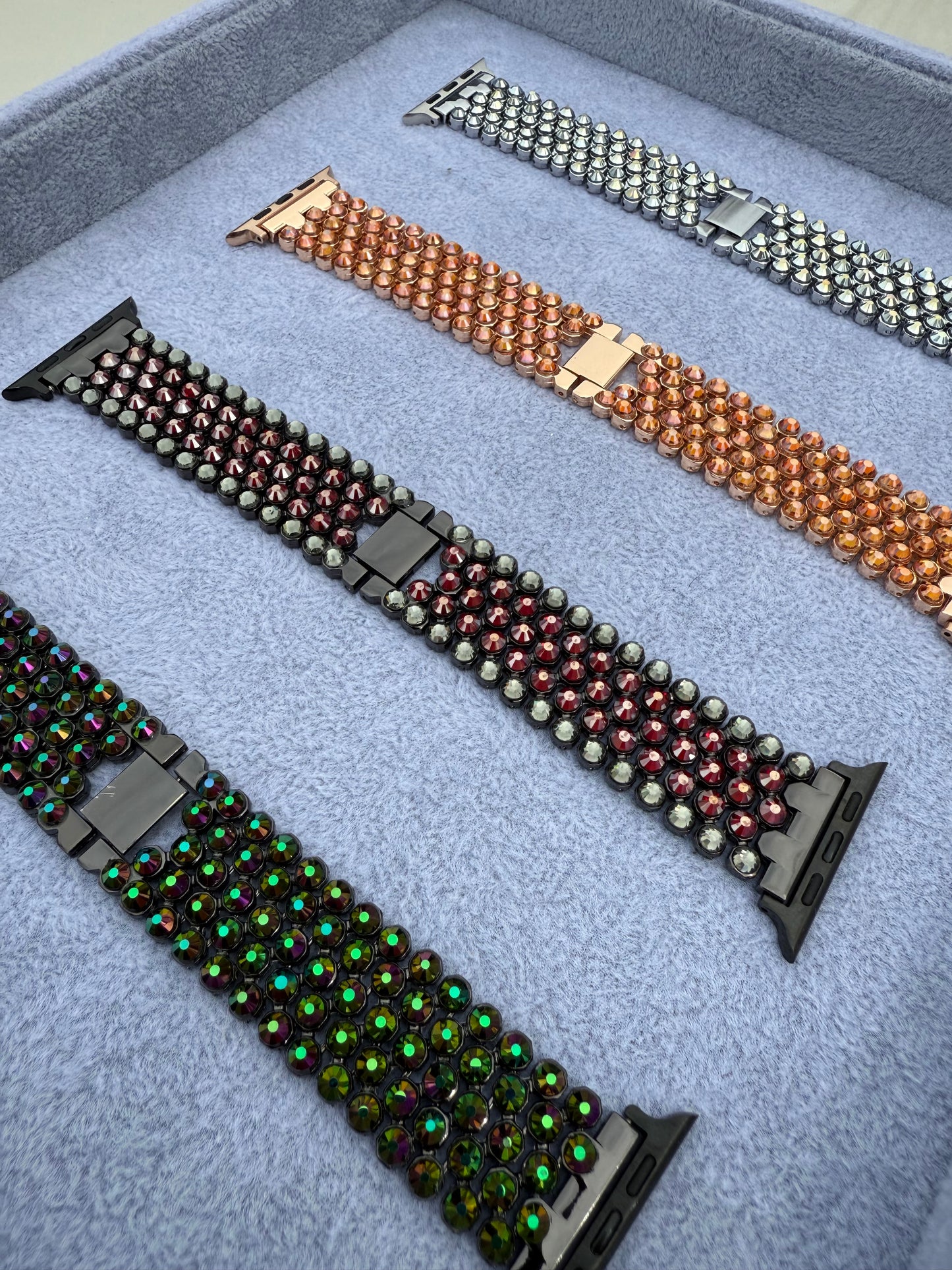 Rhinestone Watch Band