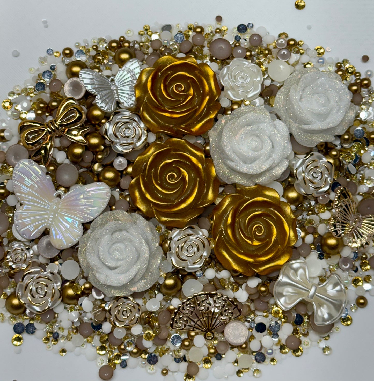 Gilded Glow Rhinestone and Embellishment Mix