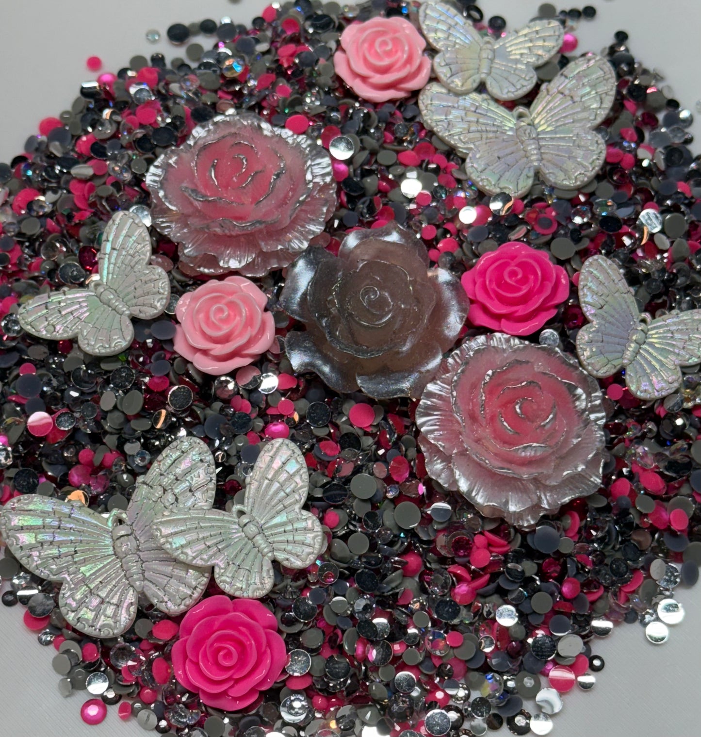 Frosted Peaks Rhinestone and Embellishment Mix