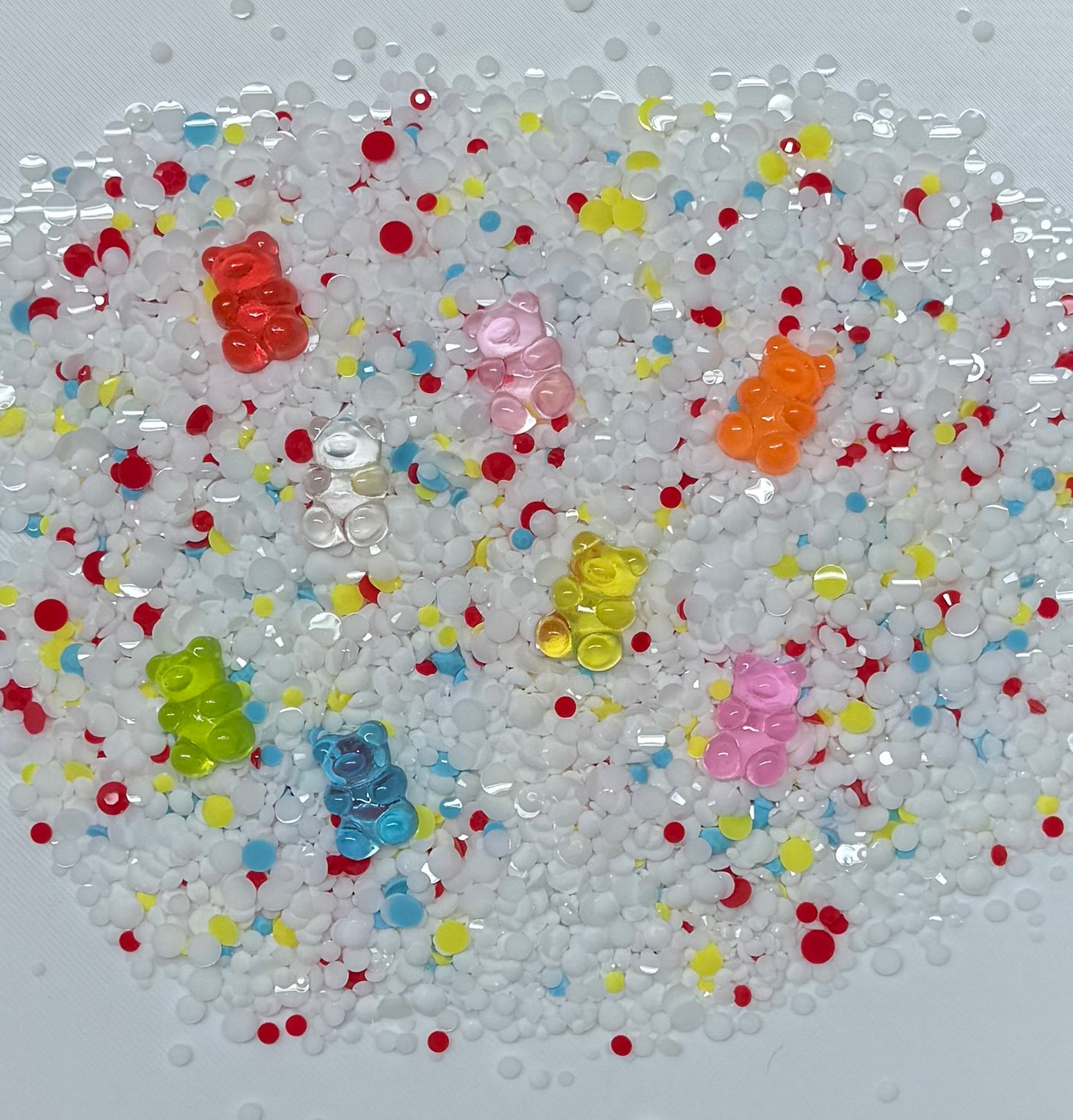 Gummy Rhinestone and Embellishment Mix