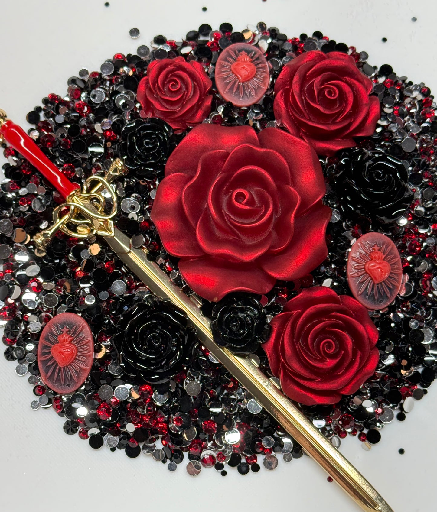 I See Red Rhinestone and Embellishment Mix