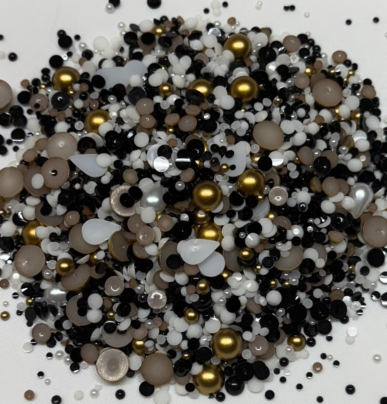 Coco 2mm-10mm Pearl Rhinestone Mix