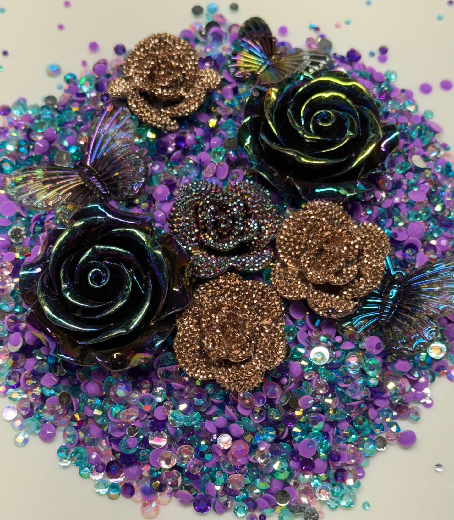 Solar Flare Rhinestone and Embellishment Mix