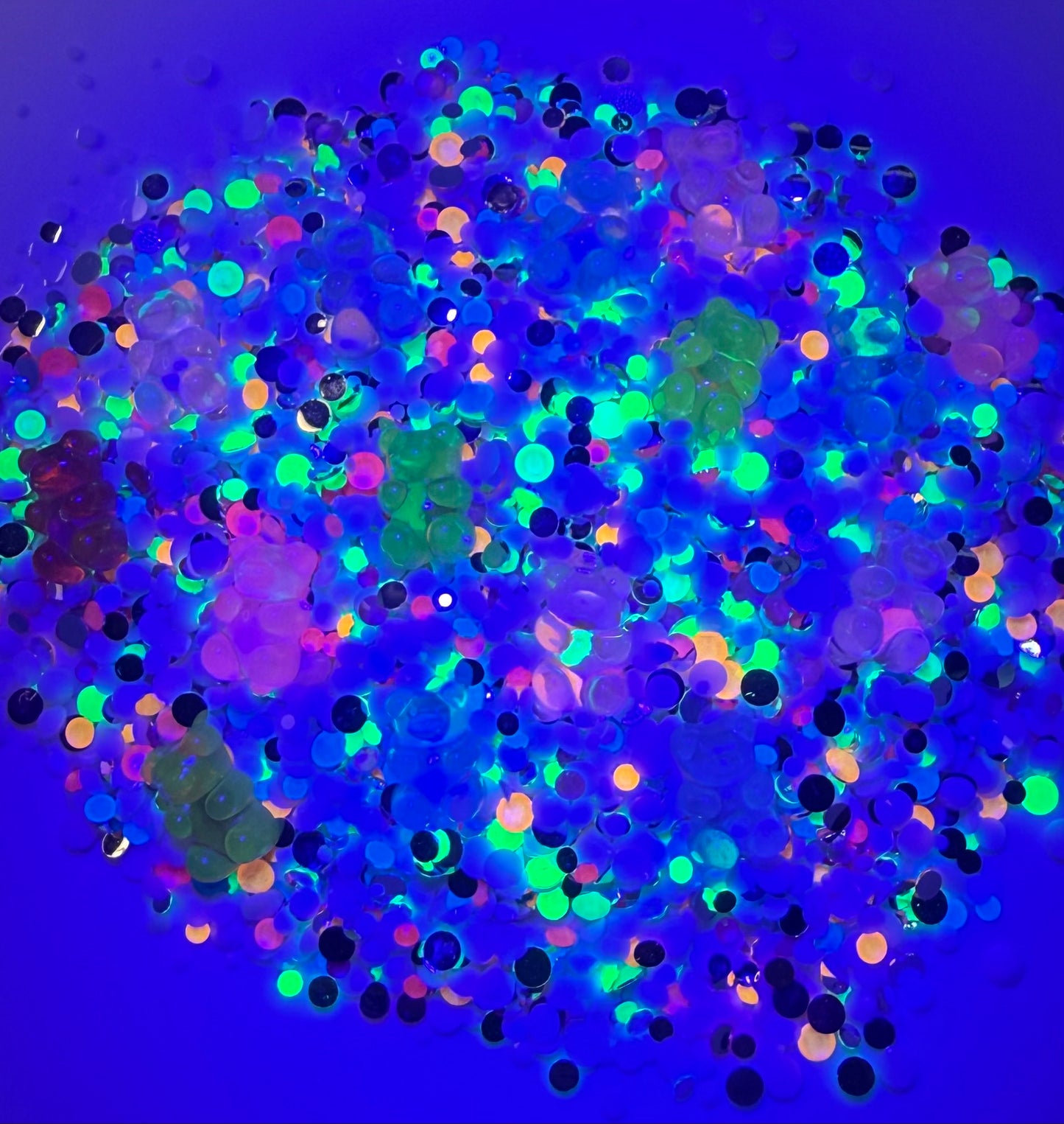 Glow Bears Rhinestone and Embellishment Mix