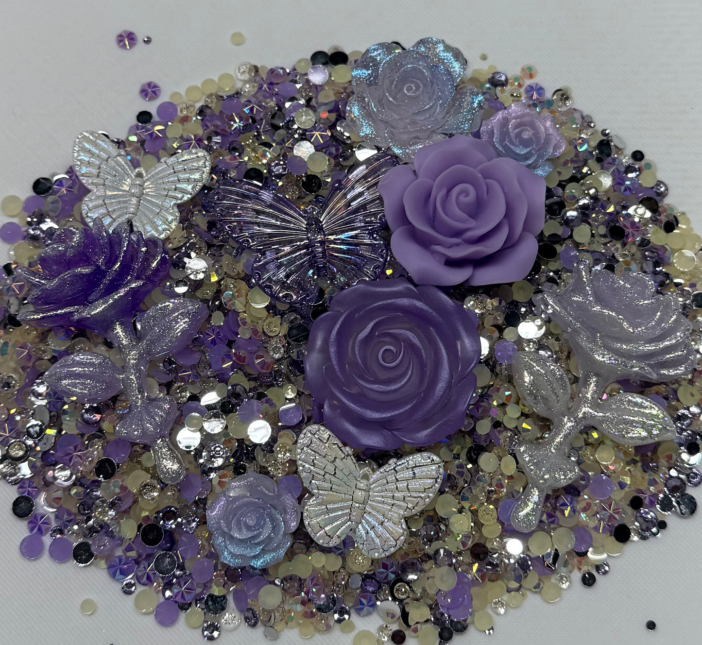 Enchanted Opal Rhinestone and Embellishment Mix