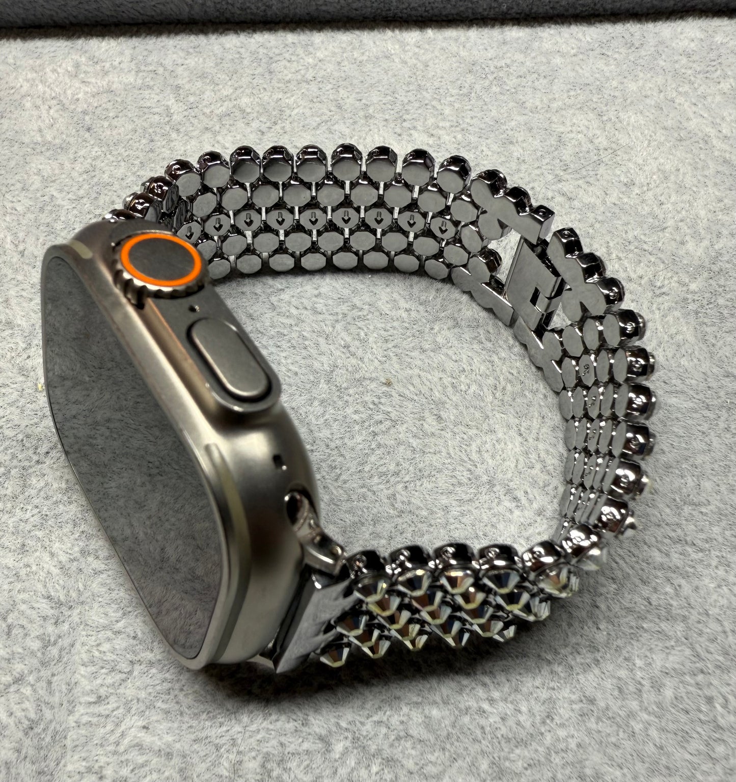 Rhinestone Watch Band
