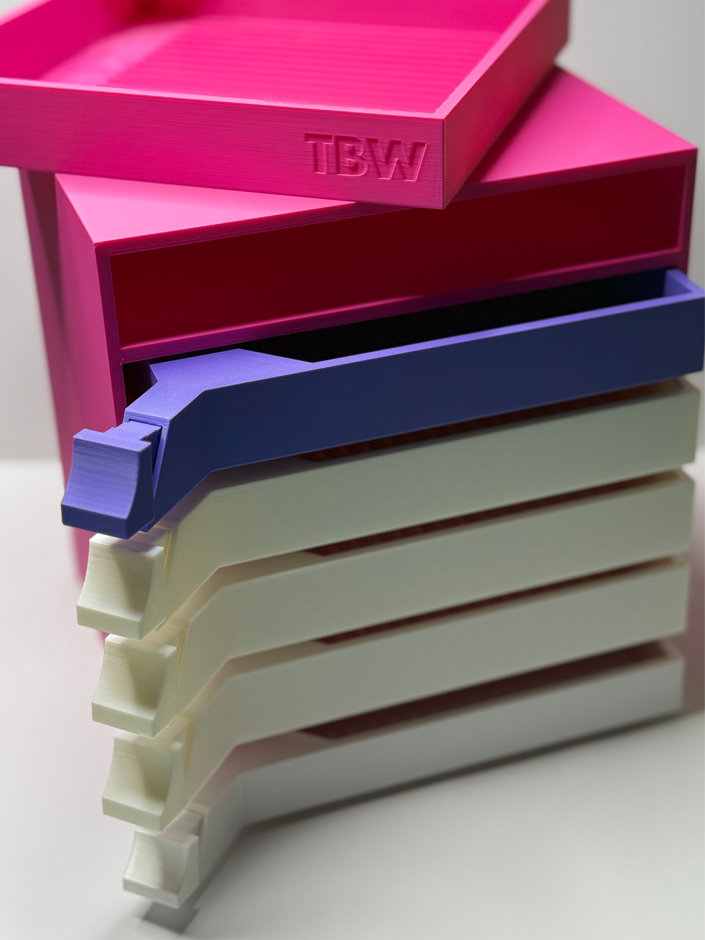 Rhinestone Tray and Storage Garage