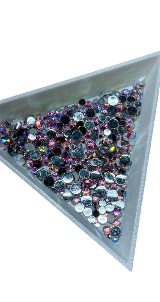 Light Pink AB 2-5mm Mix Rhinestones