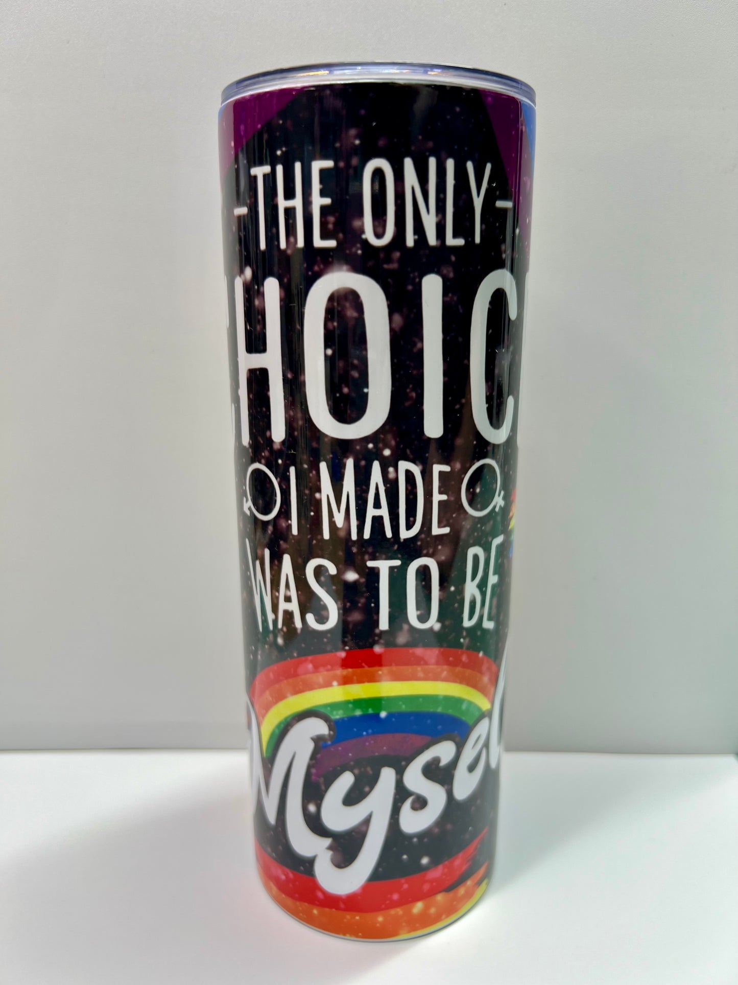 20 oz Double-Wall Stainless Steel Drinking Tumbler - Ready to Ship