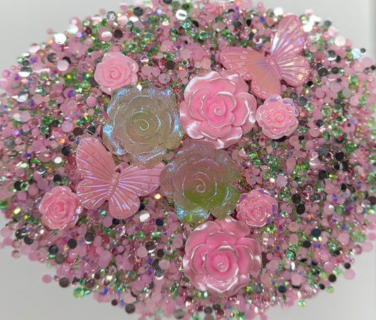 Gleam Garden Rhinestone and Embellishment Mix