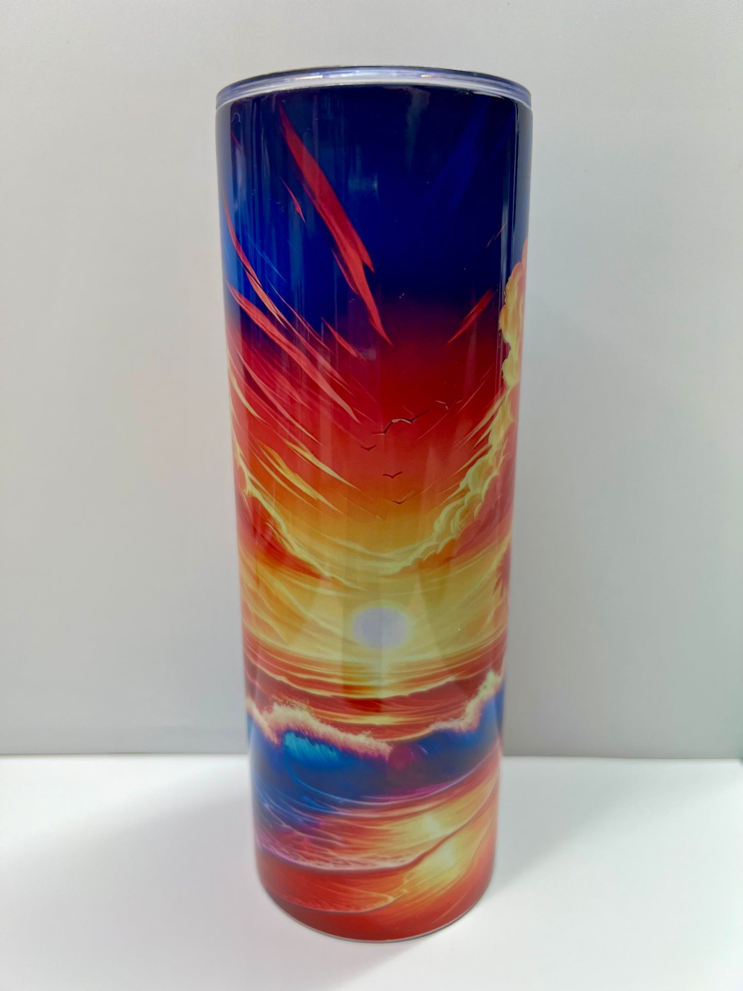 20 oz Double-Wall Stainless Steel Drinking Tumbler - Ready to Ship