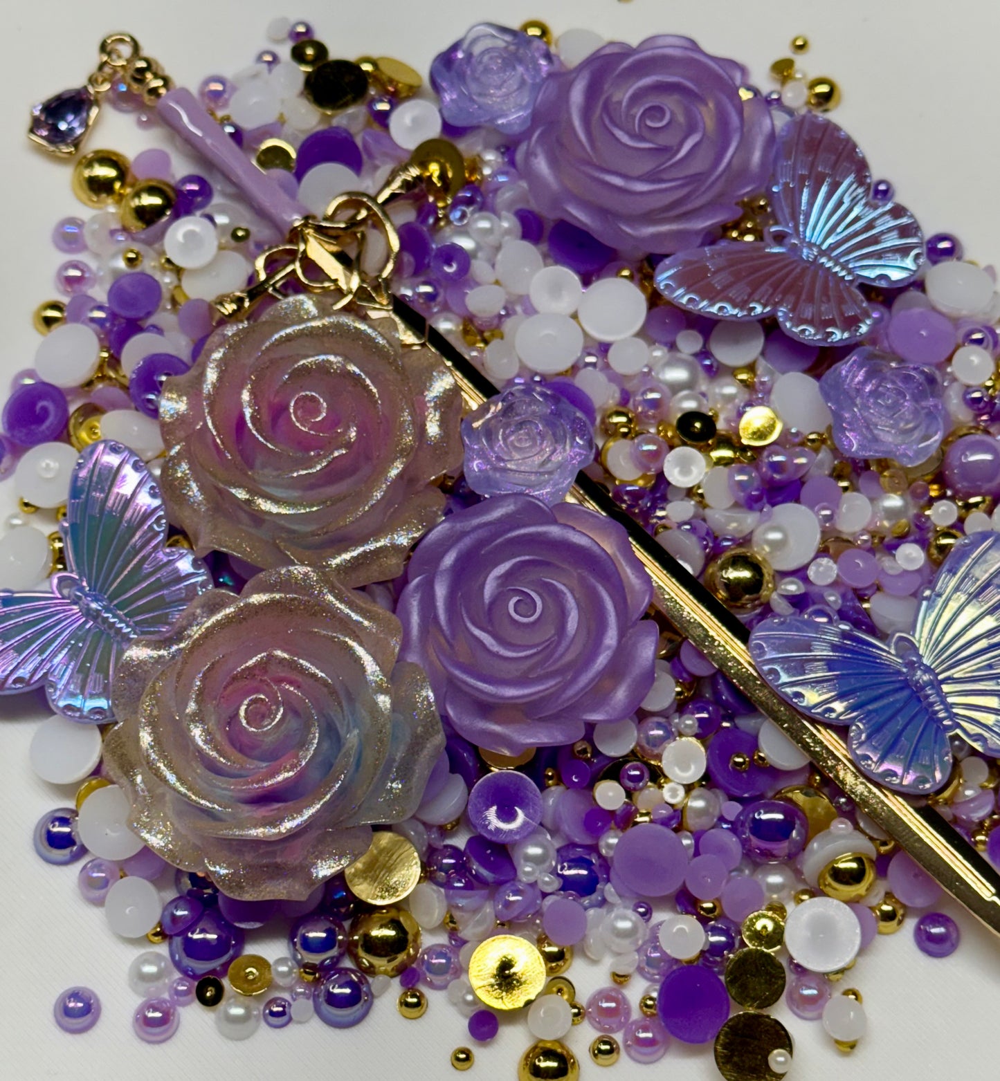 Spellbound Shimmer Scatter-comb Rhinestone and Embellishment Mix