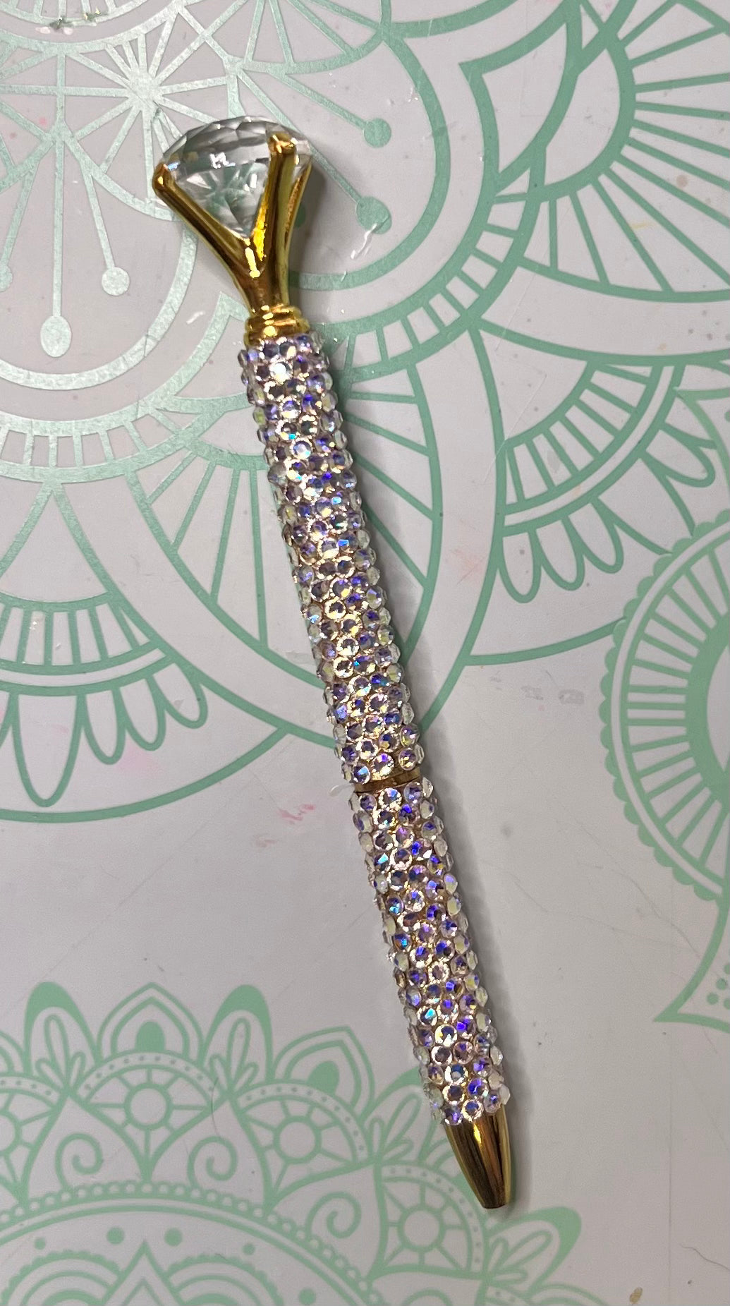 Rhinestone Pen - Diamond Topper base - Ready to Ship