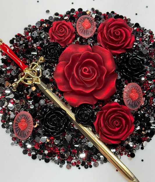 I See Red Rhinestone and Embellishment Mix