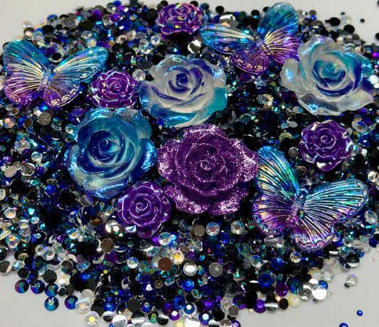 Moonlit Kiss Rhinestone and Embellishment Mix
