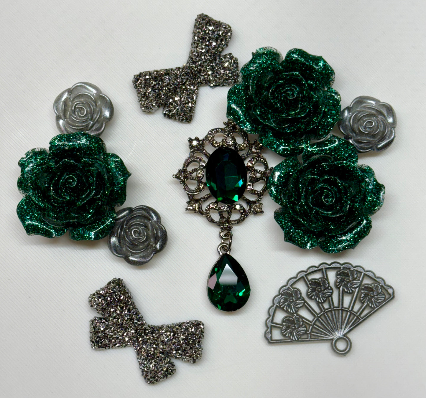 Emerald Isle Embellishment Mix