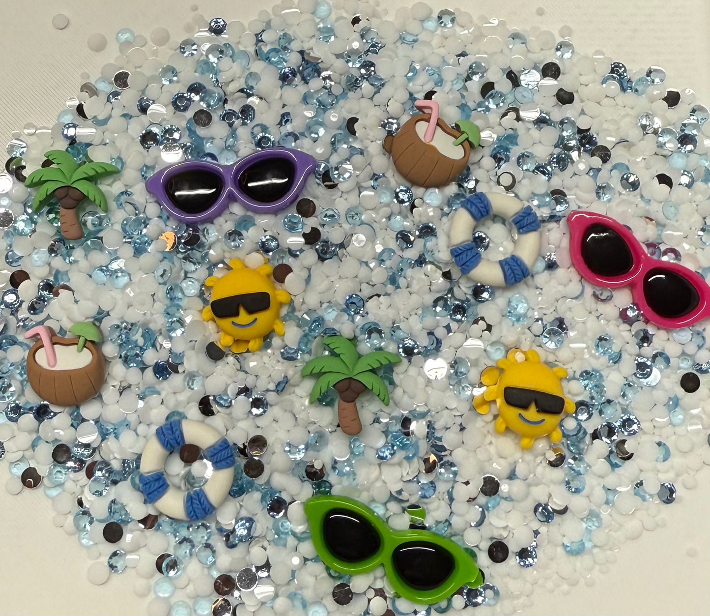 Fun in the Sun Rhinestone and Embellishment Mix