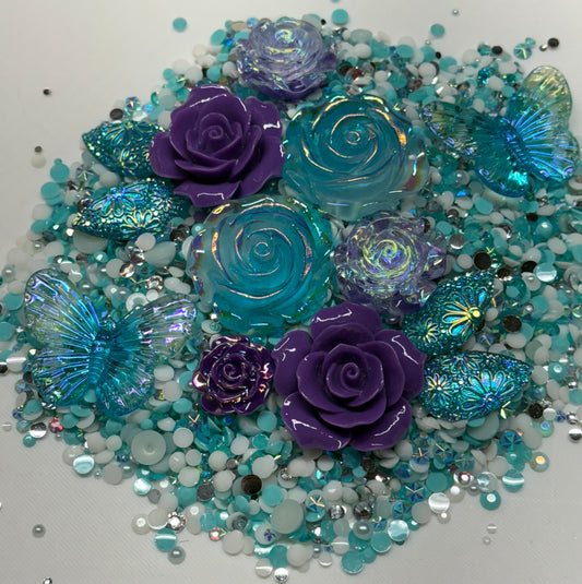 Mermaid’s Lagoon Rhinestone and Embellishment Mix
