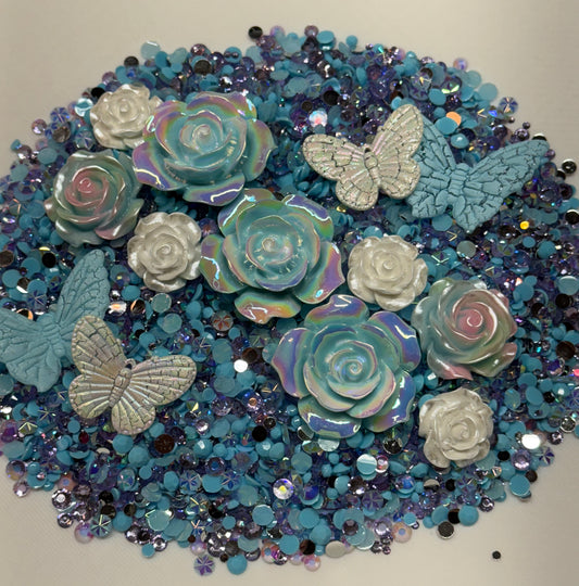 Serenity Rhinestone and Embellishment Mix