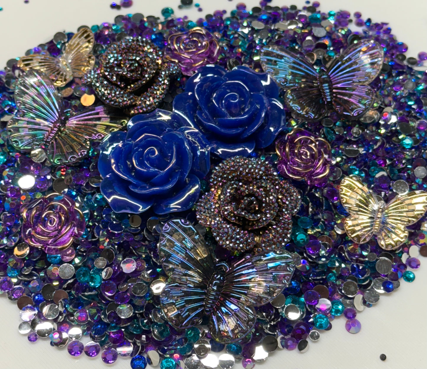 Enchanted Forest Rhinestone and Embellishment Mix