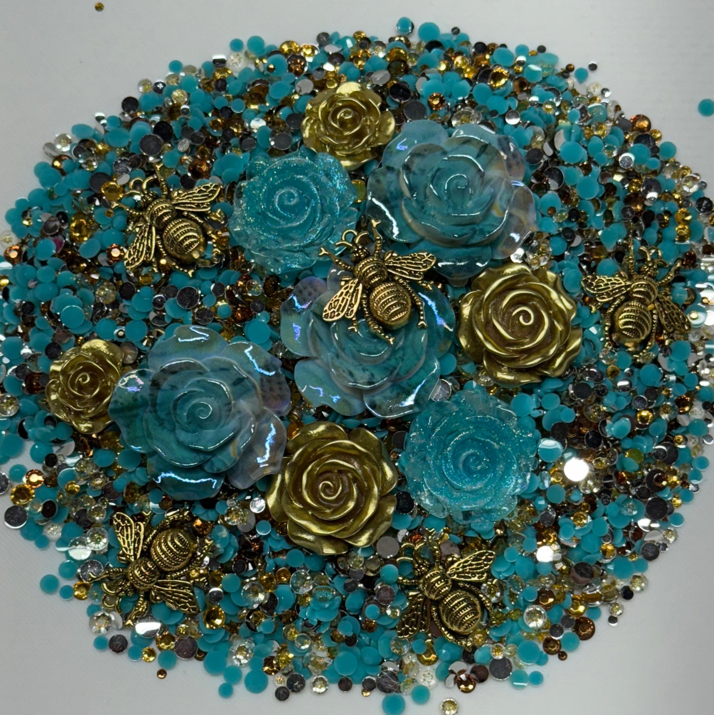 Bee Happy Rhinestone and Embellishment Mix