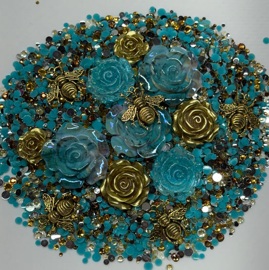 Bee Happy Rhinestone and Embellishment Mix