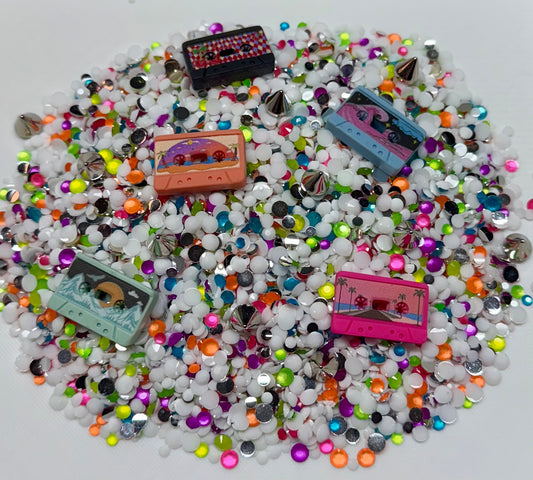 90's Kids Rhinestone and Embellishment Mix