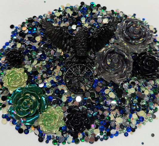 Lunar Veil Rhinestone and Embellishment Mix