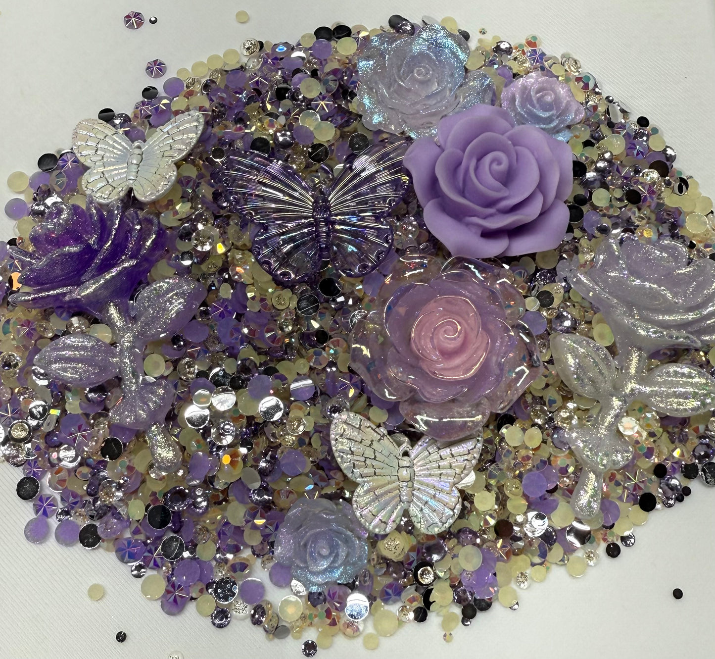 Celestial Bloom Rhinestone and Embellishment Mix