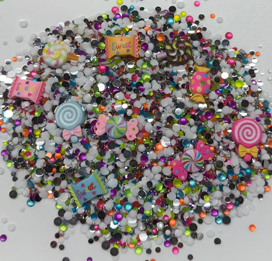 Candy Shop Rhinestone and Embellishment Mix