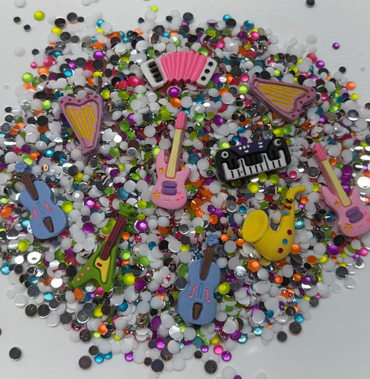 Rock 'n Roll Rhinestone and Embellishment Mix