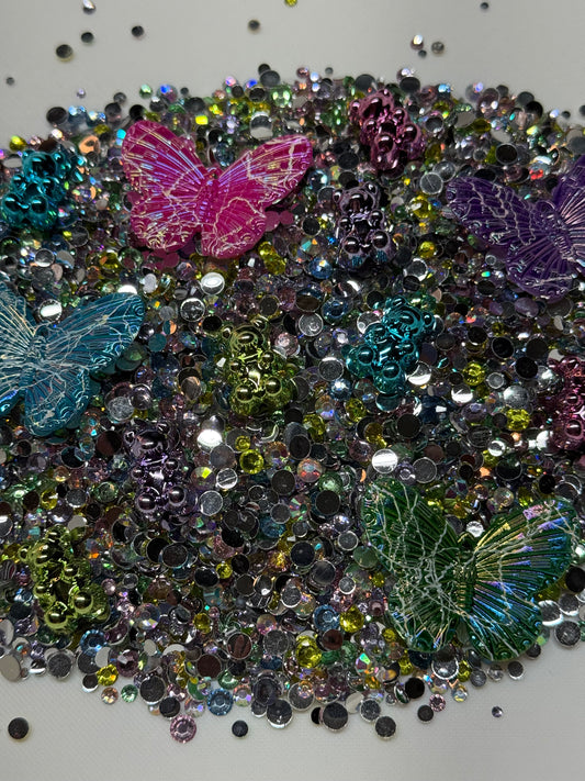 Summer Dazzle Rhinestone and Embellishment Mix