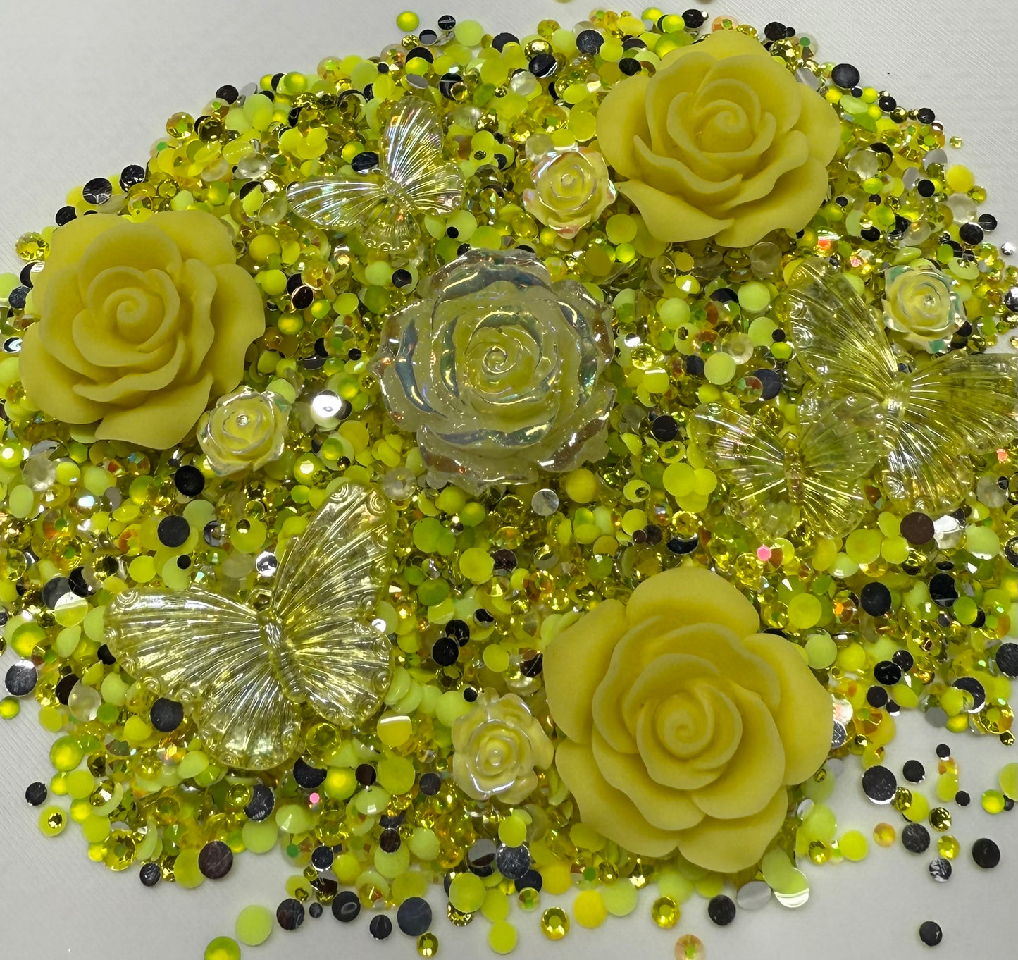 Sunshine Rhinestone and Embellishment Mix