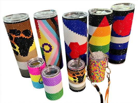 Rhinestone Tumbler Template Download