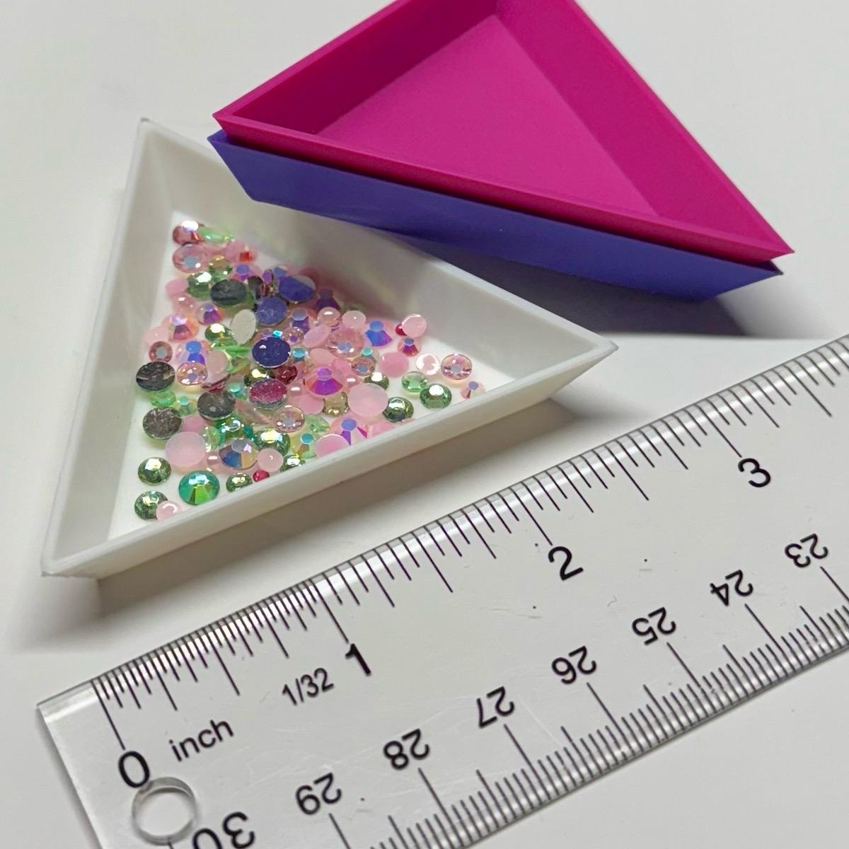 Rhinestone Tray and Storage Garage