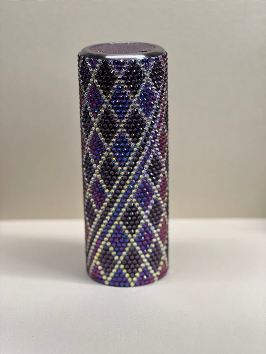20 oz Rhinestone Drinking Tumbler Ready To Ship