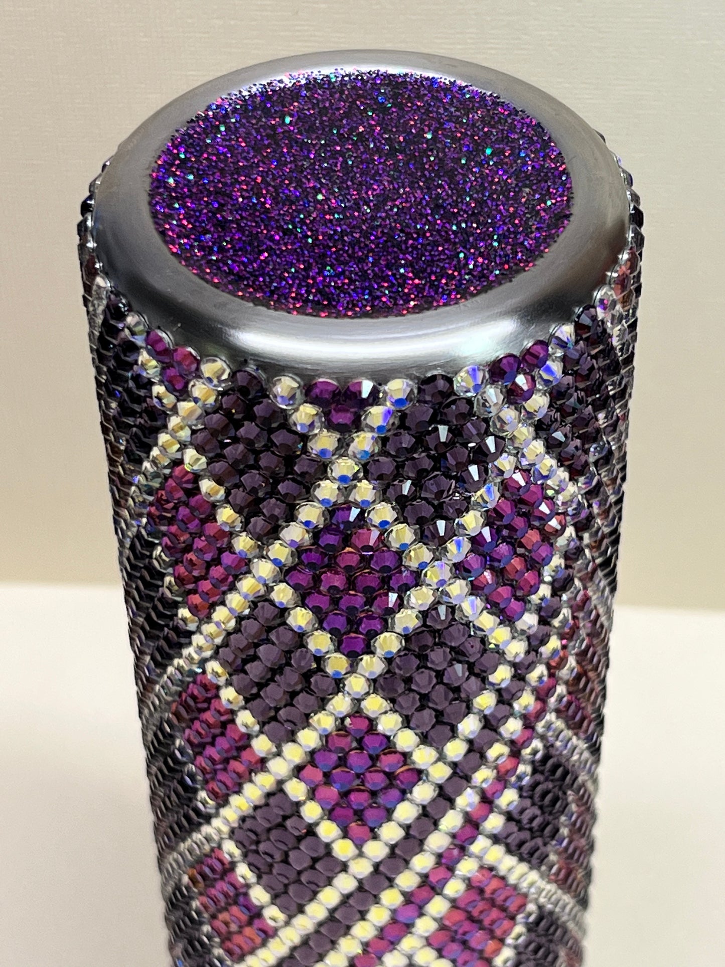 20 oz Rhinestone Drinking Tumbler Ready To Ship